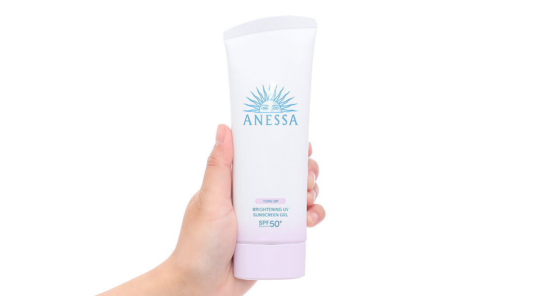 Gel chống nắng Anessa Brightening UV SPF50+/PA++++ dưỡng sáng da, nâng tông tuýp 90g - 35