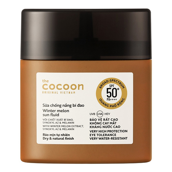 Sữa chống nắng Cocoon bí đao quang phổ rộng SPF 50+ PA++++ chai 50ml - 11