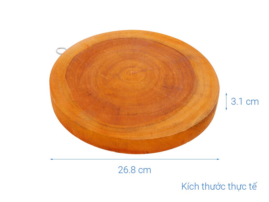 Thớt gỗ tròn Thuý Minh 28 TM 27cm 6