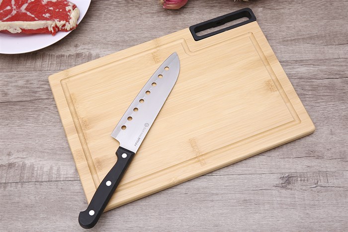 Thớt tre thái chữ nhật 33 x 23 cm Delites ZB4015-NHAT