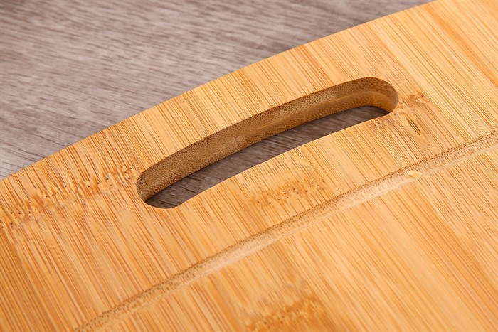 Thớt thái tre chữ nhật 38 x 28 cm La Fonte 180572 Màu Nâu