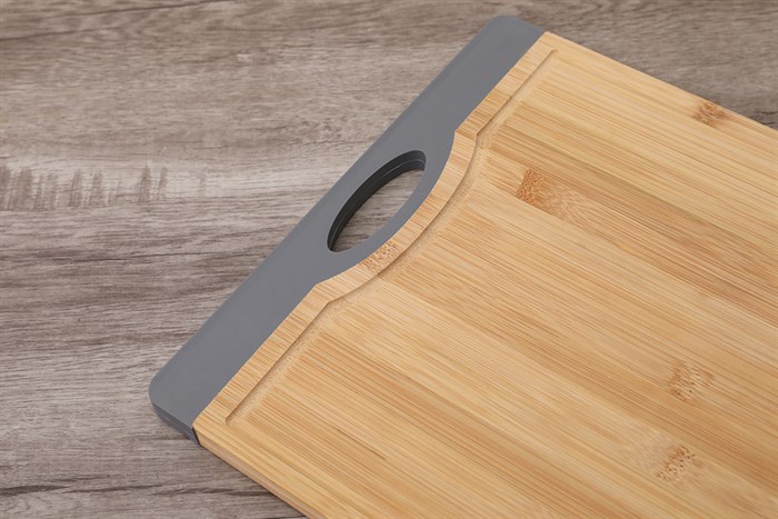 Thớt tre thái chữ nhật 40 x 30 cm La Fonte 180558 Màu Nâu nhạt