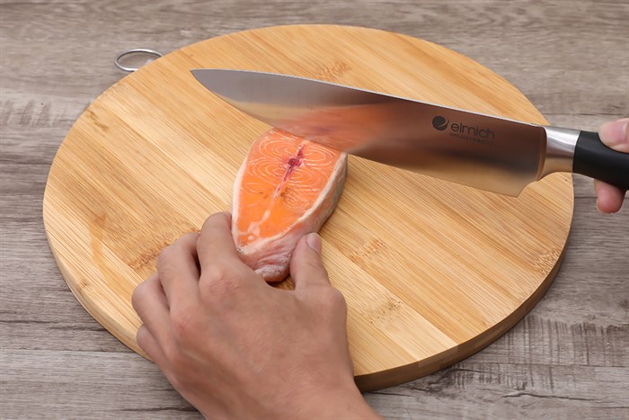 Thớt tre thái tròn 30 cm La Fonte 180626 Màu Nâu nhạt