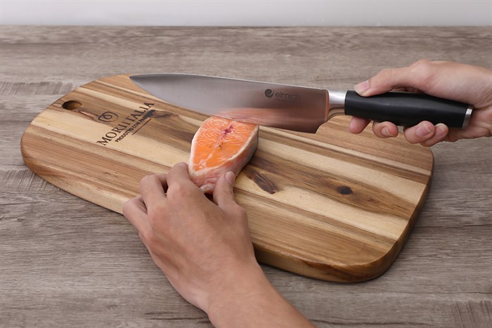 Thớt gỗ thái chữ nhật 40 x 23 cm Moriitalia THOT00008358 Màu Nâu nhạt