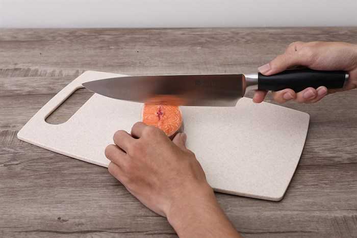 Bộ 3 thớt rơm lúa mì thái chữ nhật La Fonte 000945 Màu Nâu nhạt