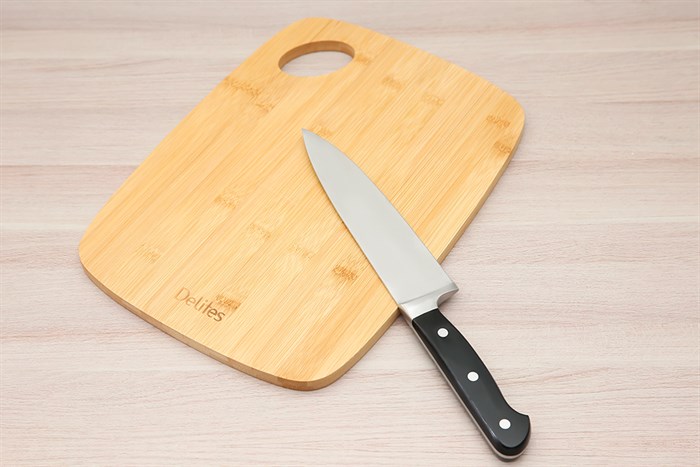 Thớt thái tre chữ nhật 33 x 24 cm Delites 19102401-3 Màu Nâu