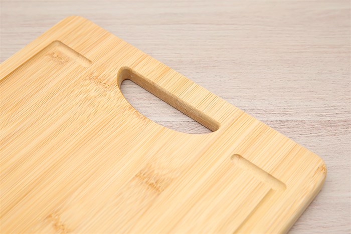 Thớt thái tre chữ nhật 35 x 25 cm Delites 19102502-2 Màu Nâu