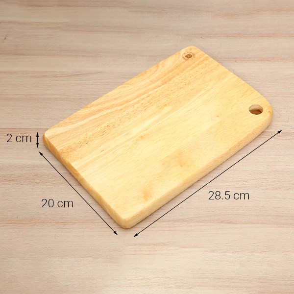 Thớt thái gỗ chữ nhật 28.5 cm Trường Sơn KA285