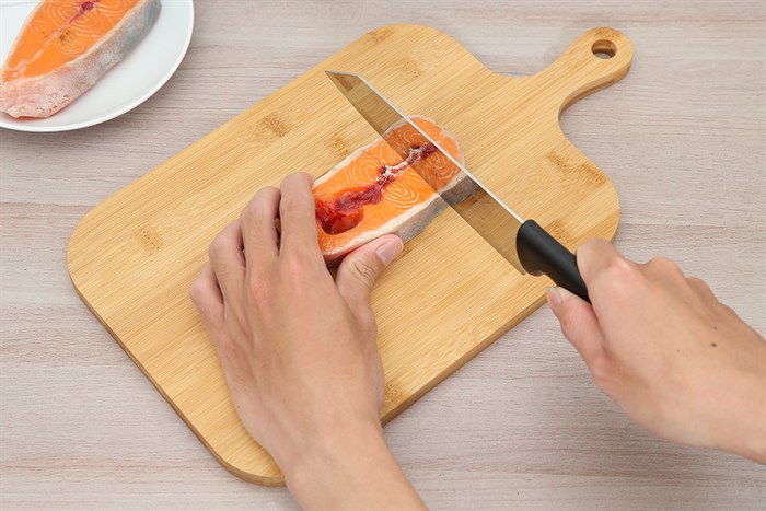 Thớt thái tre chữ nhật 35 x 20 cm Delites SC3520-NHAT Màu Nâu