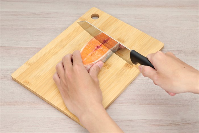 Thớt thái tre chữ nhật 28 x 21 cm Delites SC2801-NHAT Màu Nâu