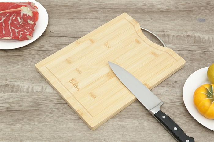 Thớt tre thái chữ nhật 34 x 25 cm Delites BG21013