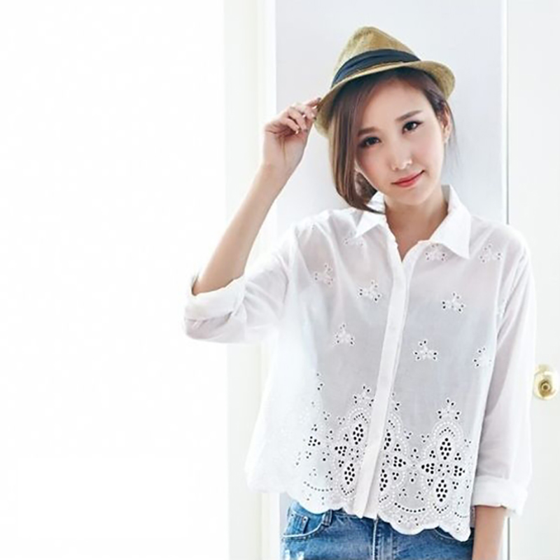 áo đục lỗ (Eyelet)