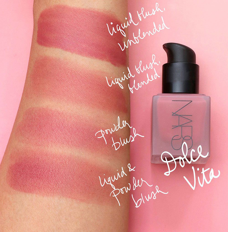 12. Má hồng Nars Liquid Blush màu Dolce Vita (Khoảng 867.000 VNĐ)