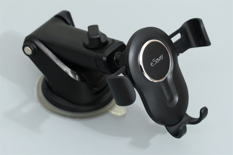 Đế điện thoại trên xe eSaver JHD -278 Đen Màu Đen