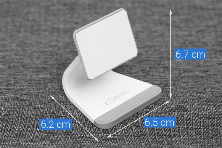 Đế điện thoại eSaver JHD-171 Xám trắng Màu Trắng - Xám