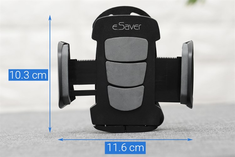 Đế điện thoại trên xe máy eSaver JHD-40HD12 Đen Màu Đen
