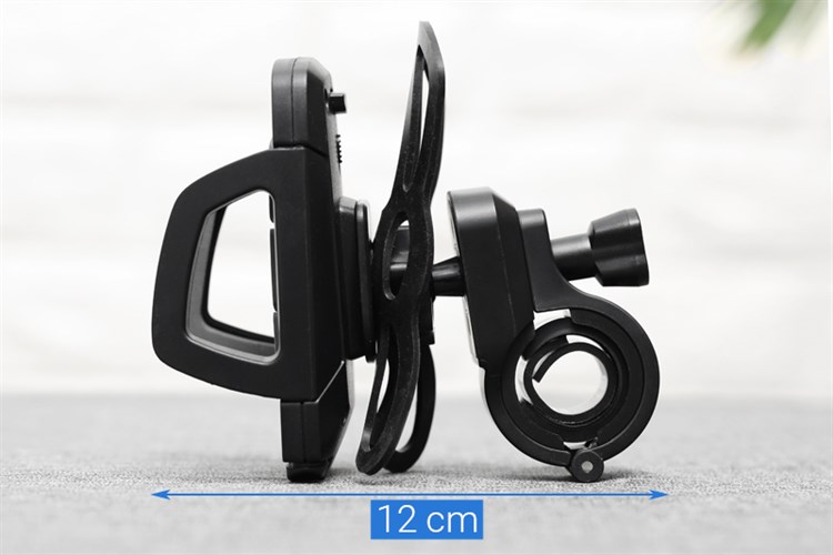Đế điện thoại trên xe máy eSaver JHD-40HD12 Đen Màu Đen