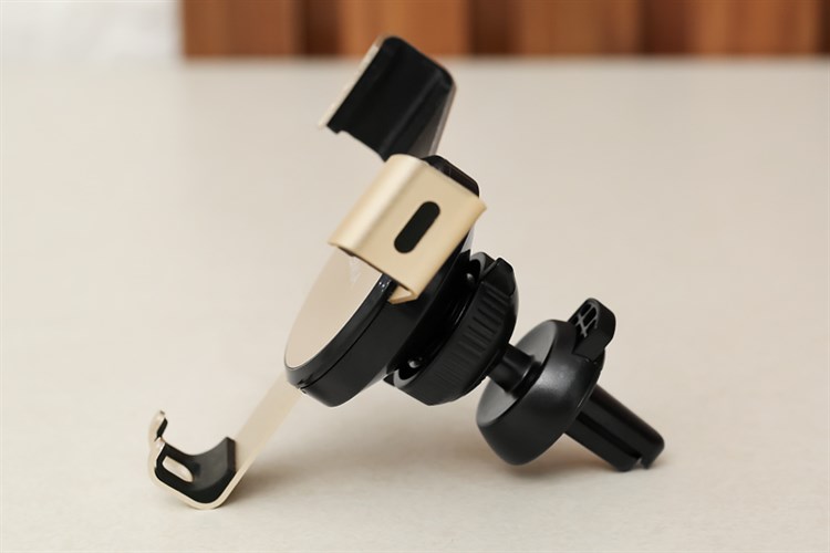 Đế điện thoại xe hơi OSMIA CK-CH10/CK-CH11 Màu Đen - Vàng đồng