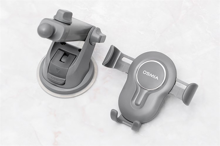 Đế điện thoại xe hơi OSMIA CK-CH4 Xám Màu Xám