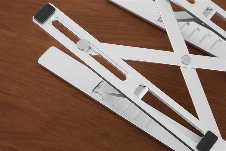 Đế Laptop WIWU S400 Nhôm Bạc Màu Bạc