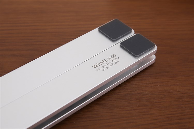 Đế Laptop WIWU S400 Nhôm Bạc Màu Bạc