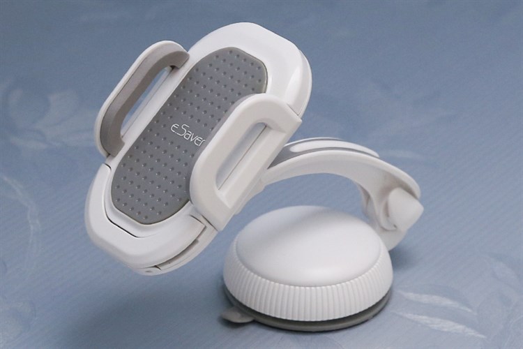 Đế điện thoại xe hơi eSaver JHD-16HD79 Màu Trắng - Xám