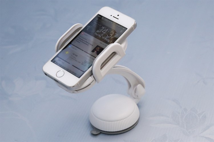 Đế điện thoại xe hơi eSaver JHD-16HD79 Màu Trắng - Xám