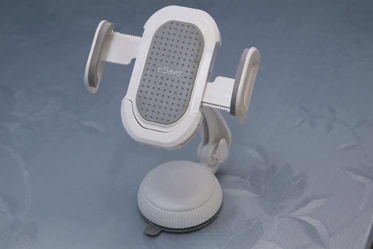 Đế điện thoại xe hơi eSaver JHD-16HD79 Màu Trắng - Xám