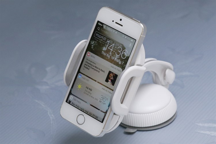 Đế điện thoại xe hơi eSaver JHD-16HD79 Màu Trắng - Xám