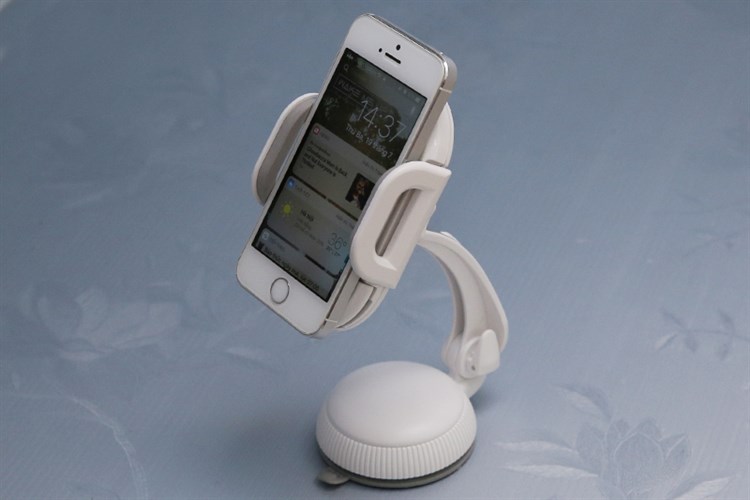 Đế điện thoại xe hơi eSaver JHD-16HD79 Màu Trắng - Xám