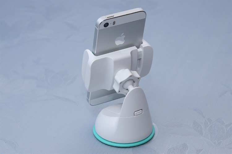Đế điện thoại xe hơi eSaver JHD-49HD66 Màu Trắng - Xanh lá