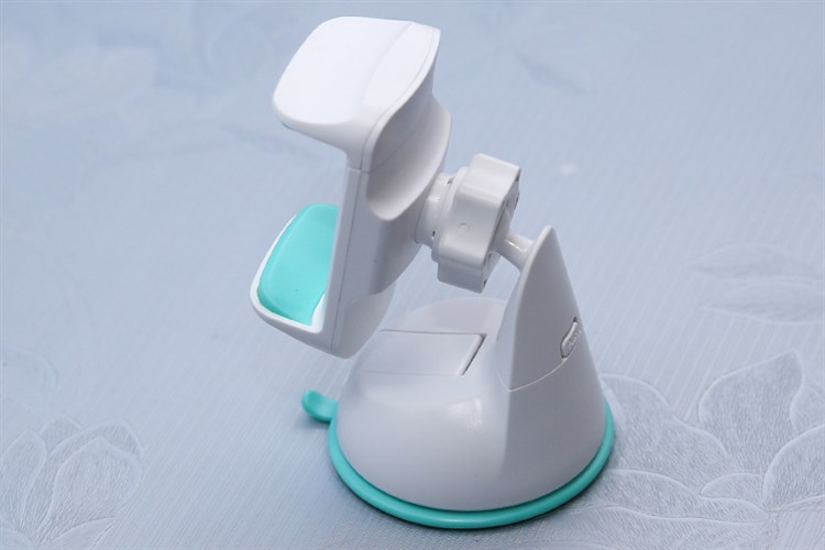 Đế điện thoại xe hơi eSaver JHD-49HD66 Màu Trắng - Xanh lá