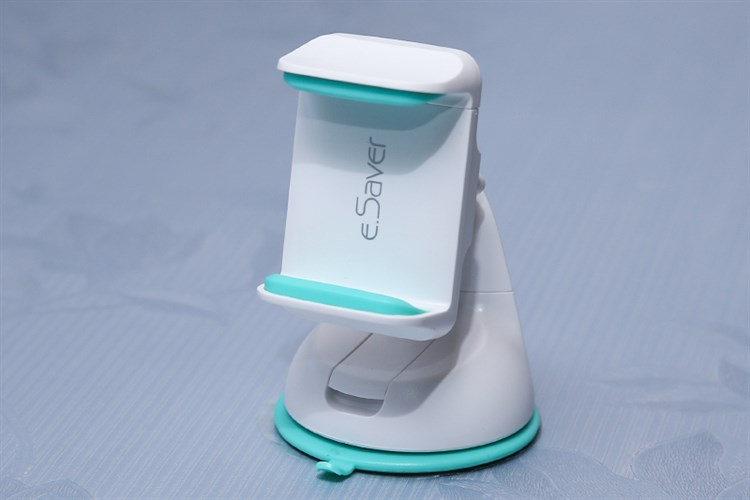 Đế điện thoại xe hơi eSaver JHD-49HD66 Màu Trắng - Xanh lá