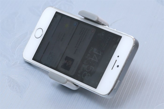 Đế điện thoại xe hơi eSaver JHD-96 Màu Trắng - Xám