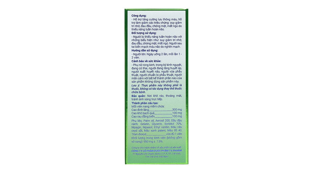 Phariton hỗ trợ giảm triệu chứng suy giảm trí nhớ