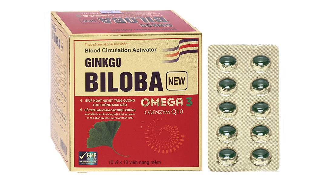 Ginkgo Biloba New tăng cường lưu thông máu não
