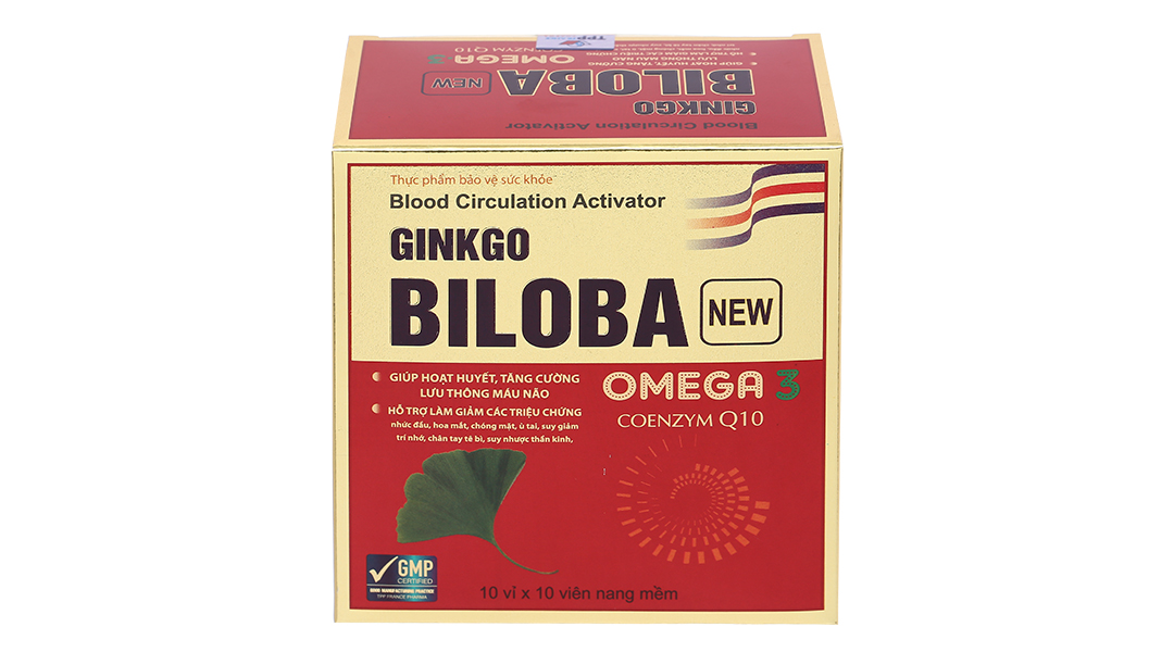 Ginkgo Biloba New tăng cường lưu thông máu não