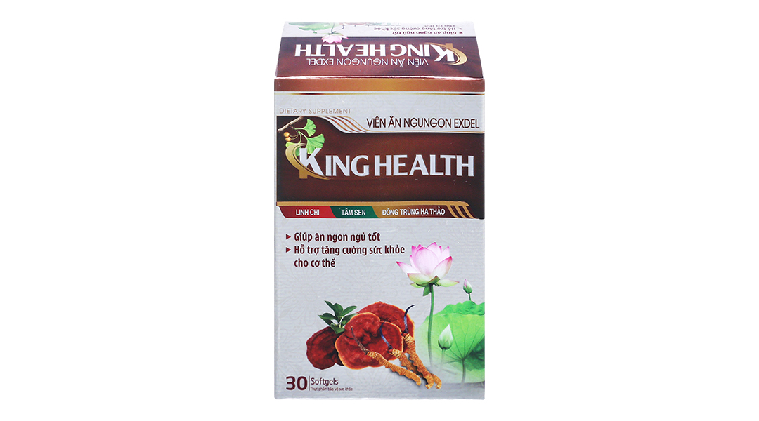 Viên Ăn Ngủ Ngon Exdel King Health tăng cường sức khỏe lọ 30 viên - 03/2023| Viên Ăn Ngủ Ngon Exdel King Health tăng cường sức khỏe lọ 30 viên - 03/2023|