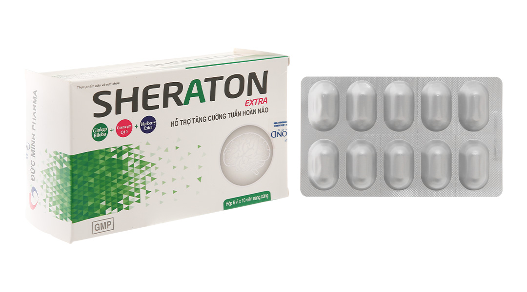 Sheraton Extra tăng cường tuần hoàn máu não