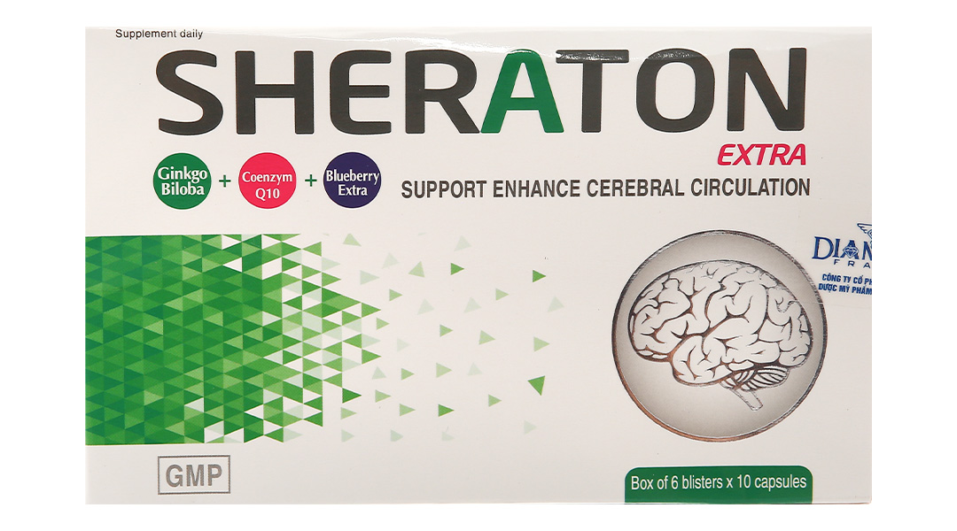 Sheraton Extra tăng cường tuần hoàn máu não
