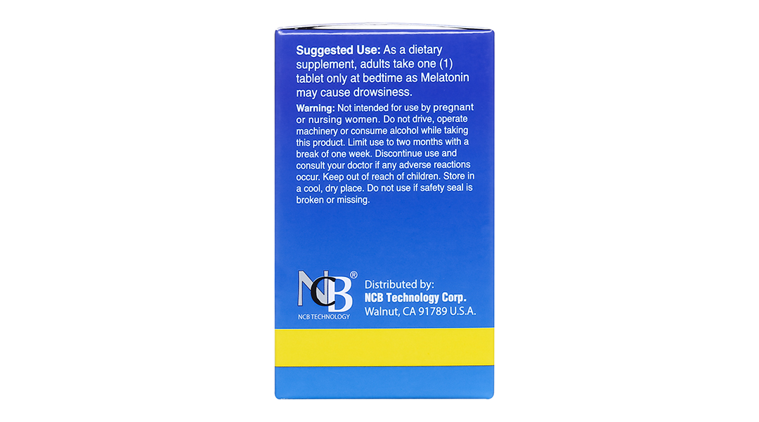Melatonin 6mg cải thiện tình trạng mất ngủ