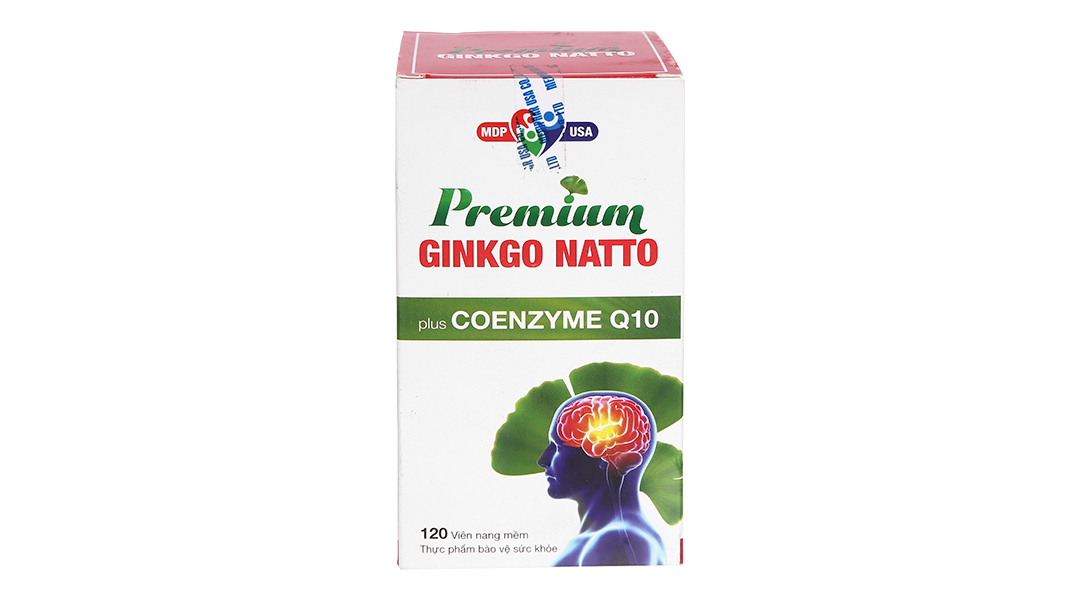 Premium Ginkgo Natto Plus Coenzyme Q10 tăng tuần hoàn não