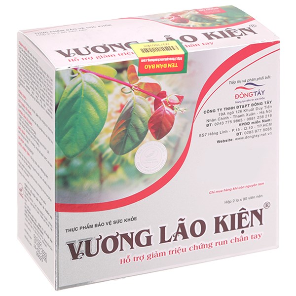 Vương Lão Kiện hộp 2 lọ x 90 viên
