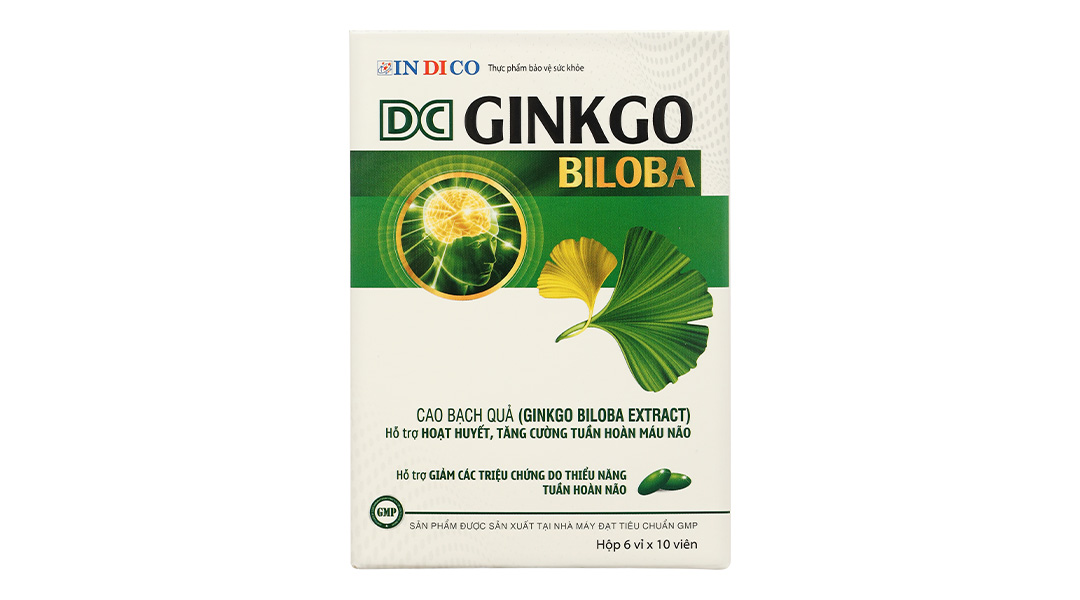 Thông tin về thuốc hoạt huyết Ginkgo biloba