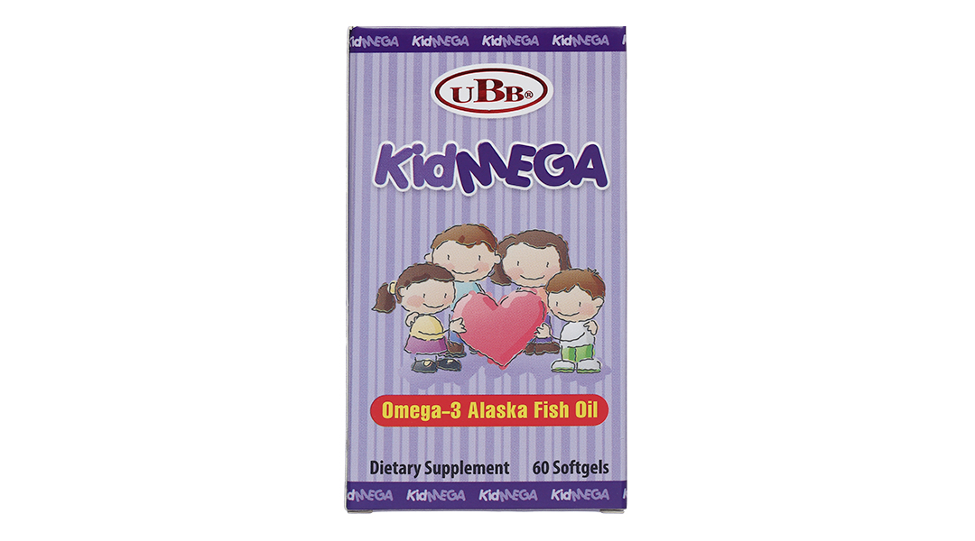 UBB KidMega giúp bổ não, tốt cho mắt