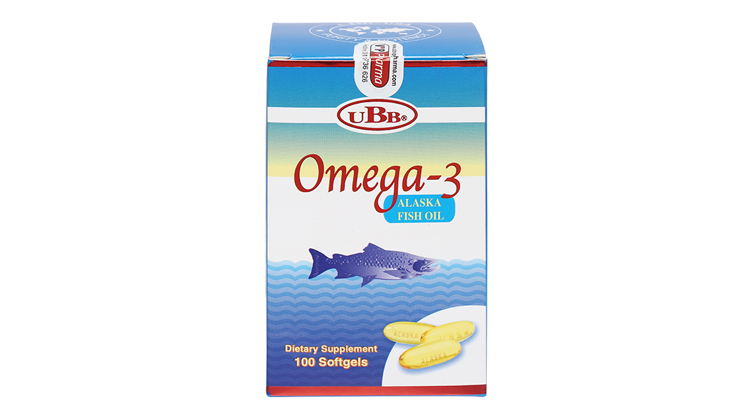 UBB Omega-3 hỗ trợ giảm mỡ máu, phát triển não bộ