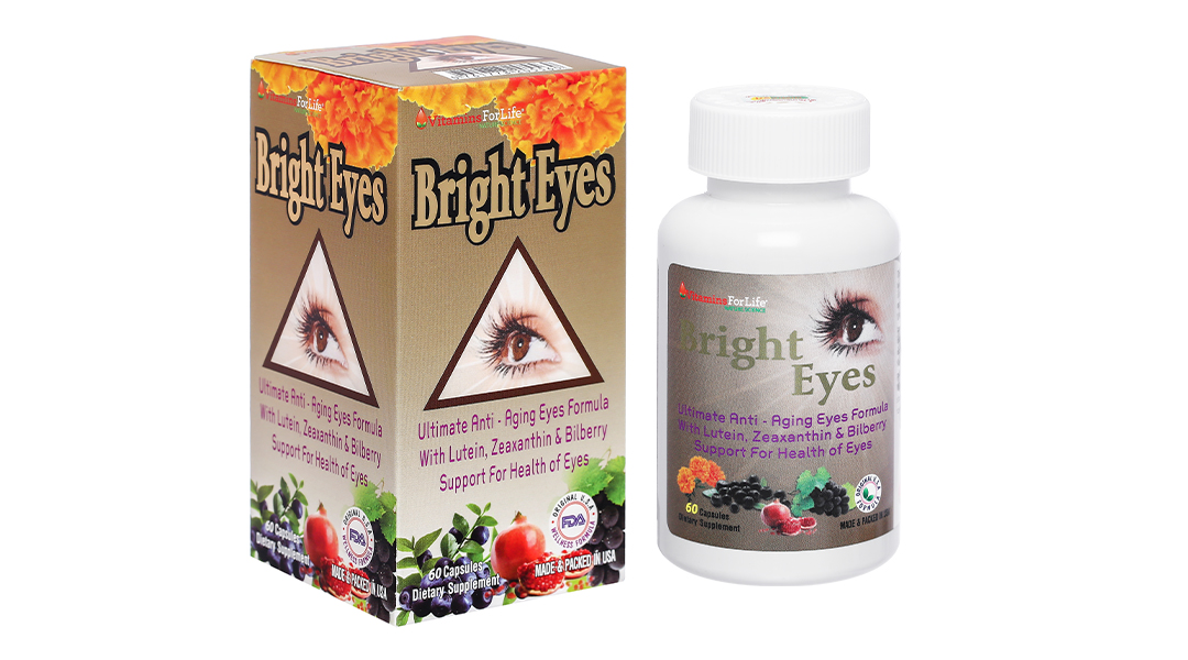 Bright Eyes bảo vệ điểm vàng, ngừa thoái hóa mắt