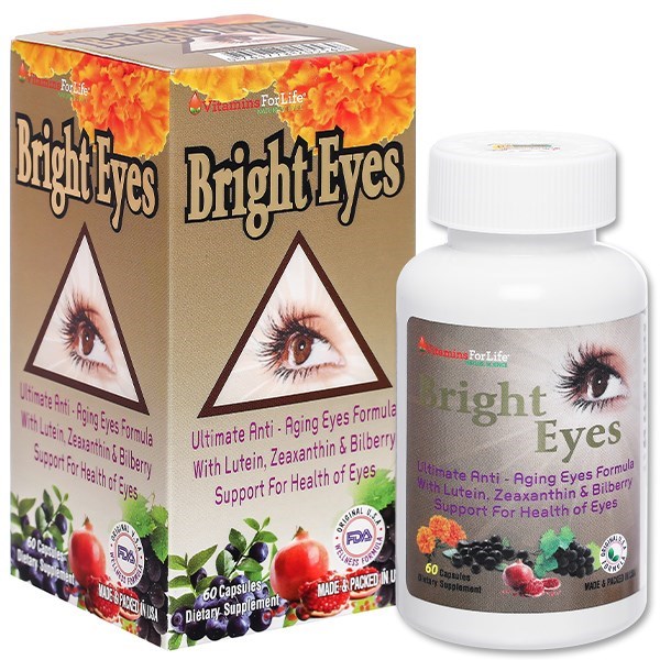 Viên Uống Bổ Mắt Vitamins For Life Bright Eye hộp 60 viên