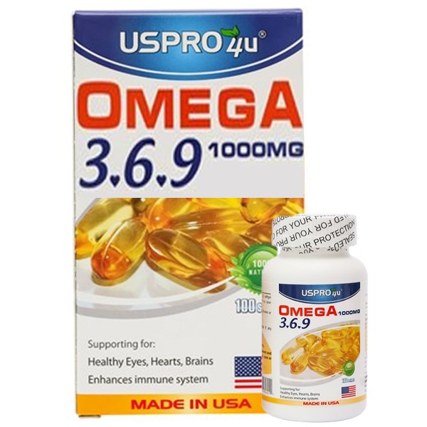 Uspro Omega 3,6,9 Hộp 100v