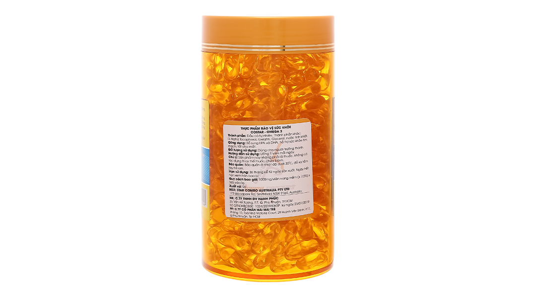 Thực phẩm bảo vệ sức khoẻ: Omega 3 lọ 100 viên - 11